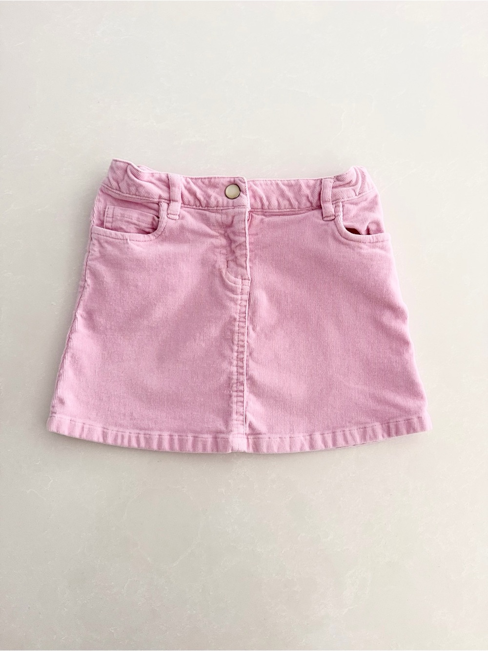 Hartstrings Toddler Girl Pink Corduroy Skirt • Size 4T